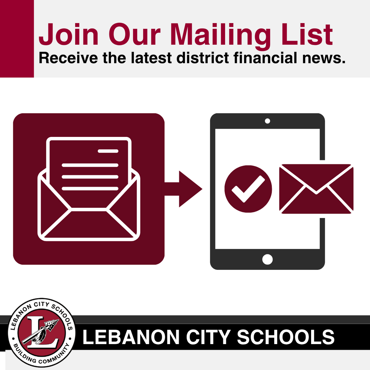 Join Our Mailing List